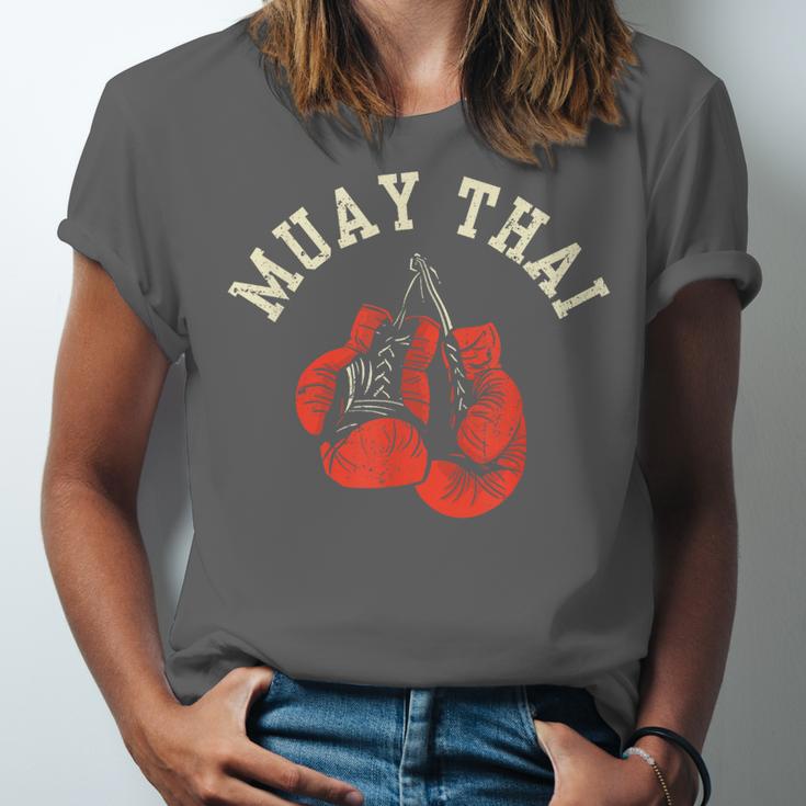 Muay Thai Hobby Boxing Fighter Martial Arts Unisex Jersey T-Shirt