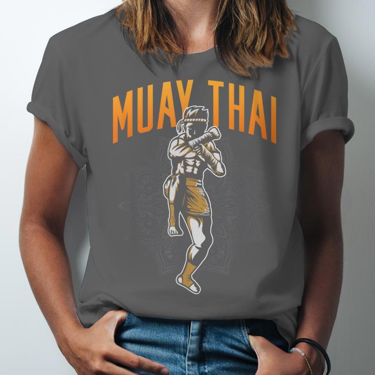 Muay Thai Hobby Martial Arts Fighter Boxing Unisex Jersey T-Shirt