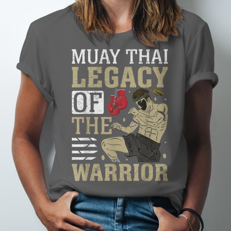 Muay Thai Legacy Of The Warrior Muay Thai Unisex Jersey T-Shirt