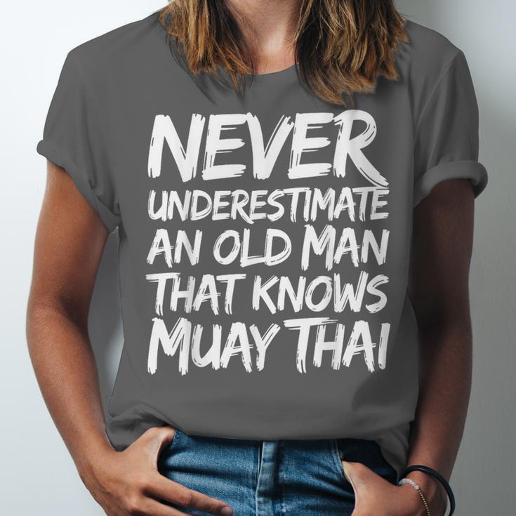 Muay Thai For Men Boys Dad Mixed Martial Arts Unisex Jersey T-Shirt
