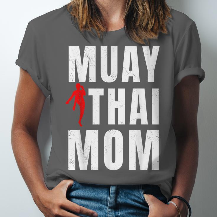 Muay Thai Mom Martial Artis Combat Sports Mother's Day Unisex Jersey T-Shirt
