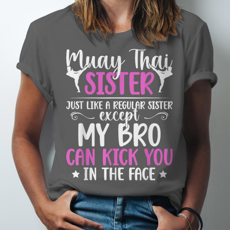 Muay Thai Sister Definition Muay Thai Sis Unisex Jersey T-Shirt