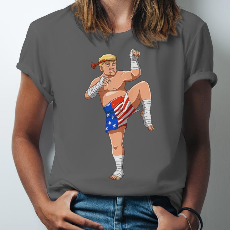 Muay Thai Trump Make Muay Thai Great Again Unisex Jersey T-Shirt Muay Thai Trump Make Muay Thai Great Again Unisex Jersey T-Shirt