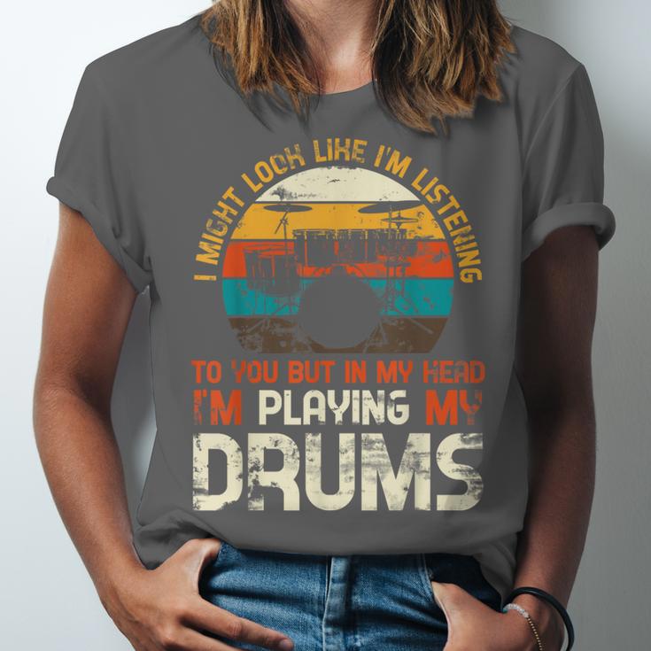 Musician Drummer Music Lover Drum Kit Unisex Jersey T-Shirt Musician Drummer Music Lover Drum Kit Unisex Jersey T-Shirt