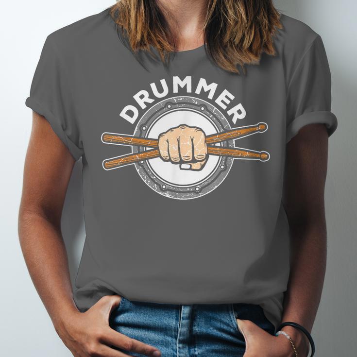 Percussion Drum Sticks Drummer Quote Drum Kit T-Shirt Unisex Jersey T-Shirt Percussion Drum Sticks Drummer Quote Drum Kit T-Shirt Unisex Jersey T-Shirt