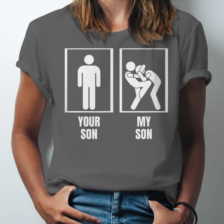 Your Son My Son Dad Father Mom Mother Muay Thai Unisex Jersey T-Shirt