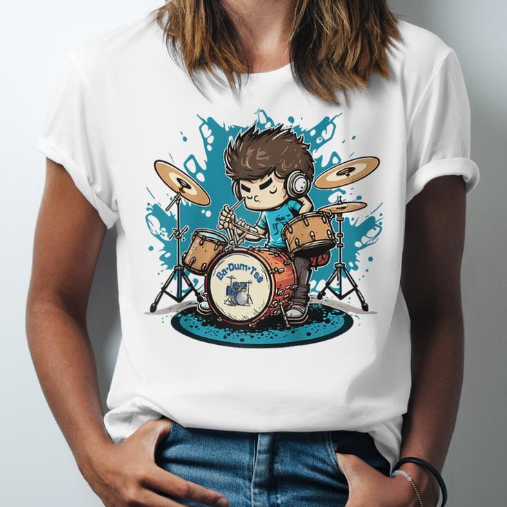 Drum Set Drumming Drummers Drum Kits Music Raglan Baseball Tee Unisex Jersey T-Shirt Drum Set Drumming Drummers Drum Kits Music Raglan Baseball Tee Unisex Jersey T-Shirt