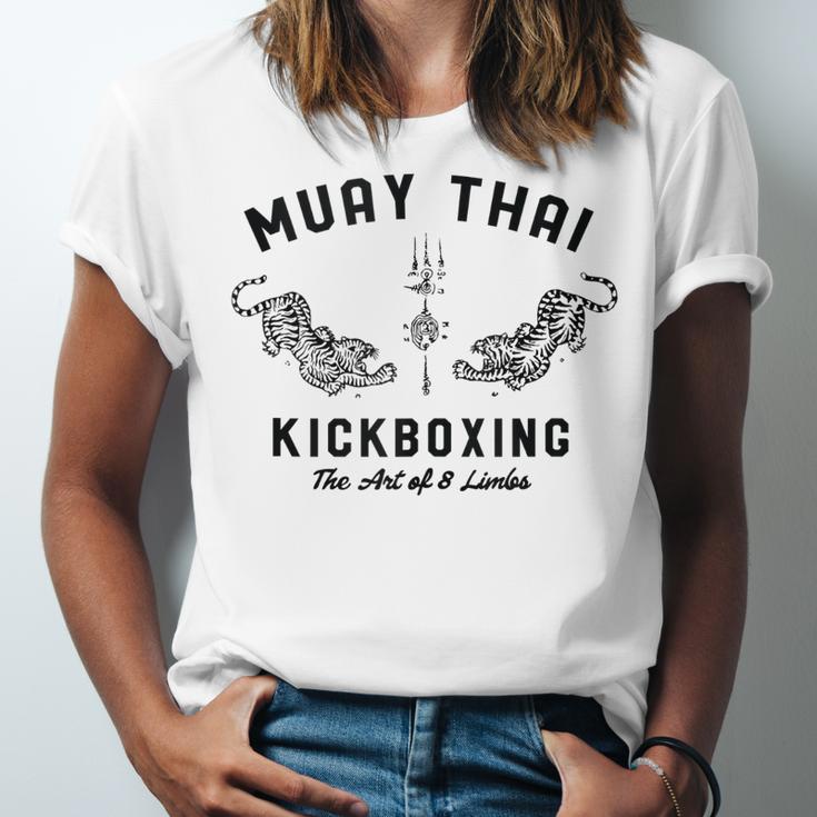 Muay Thai Twin Tigers MMA Warrior Fight Unisex Jersey T-Shirt Muay Thai Twin Tigers MMA Warrior Fight Unisex Jersey T-Shirt