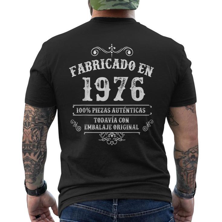 45 Años Cumpleaños Fabricado En 1976 Camiseta Hombre Estampado Espalda