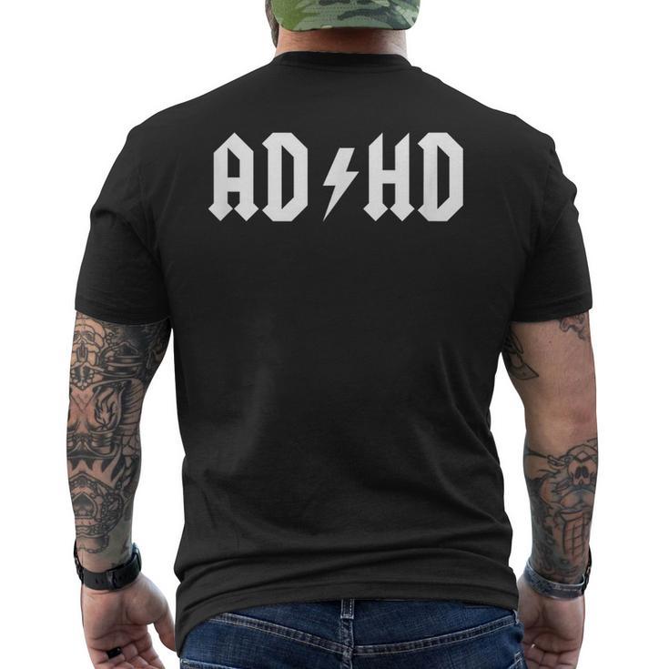 Adhs Rockt Adhs Ist Eineuperkraft T-Shirt mit Rückendruck