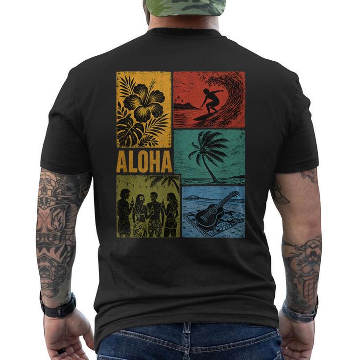 Aloha Hawaiiurfing T-Shirt mit Rückendruck
