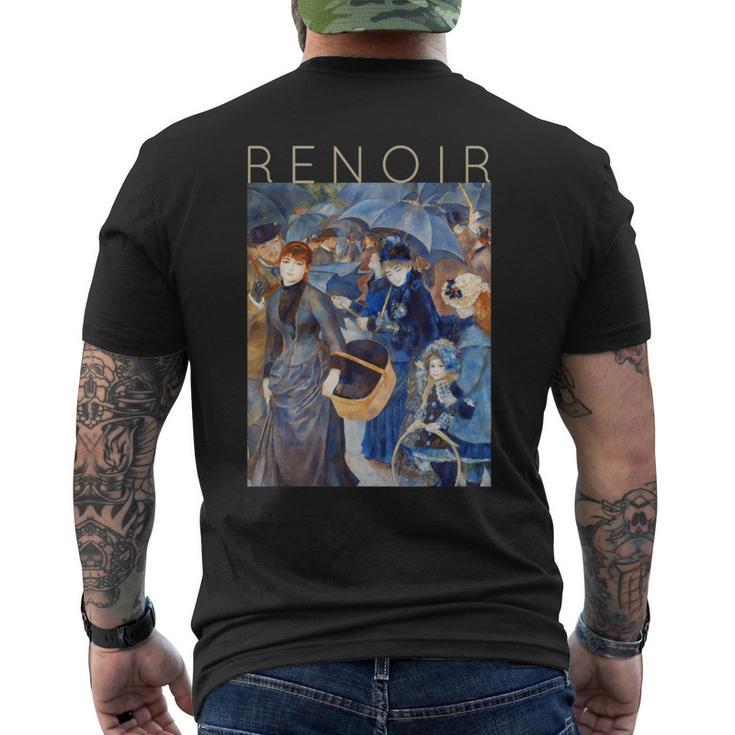 Auguste Renoir Los Paraguas Otoño Camiseta Hombre Estampado Espalda