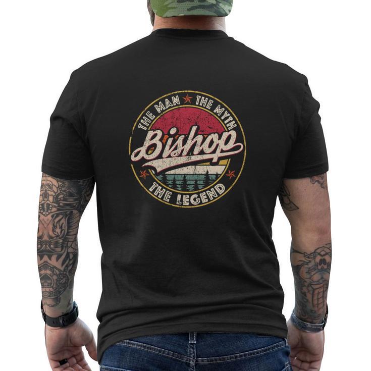 Bishop Shirt The Perfect Name Men's T-shirt Back Print