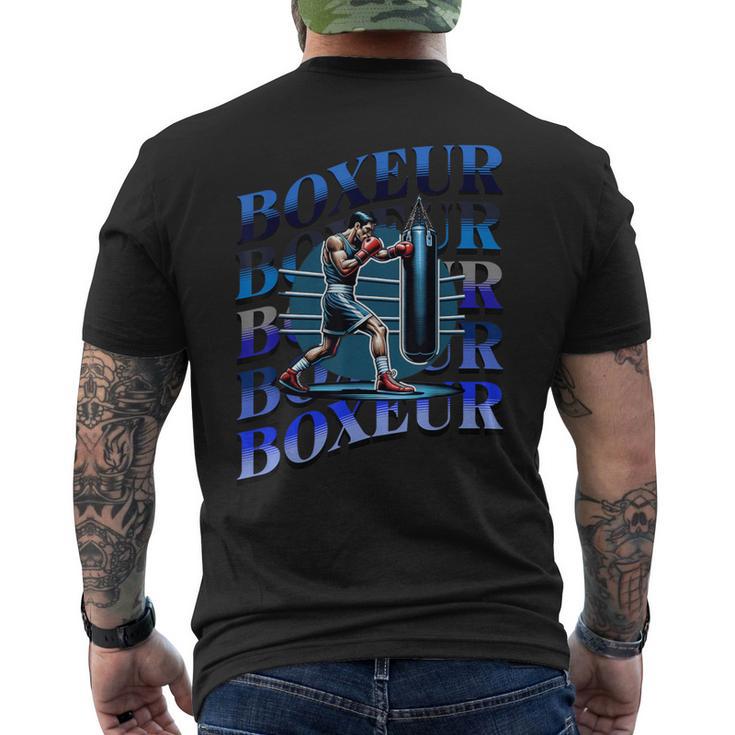 Boxe Cadeau Humour Pour Lesports De Combat T-shirt imprimé au dos