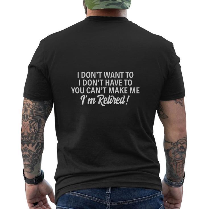 You Can't Make MePng Men's T-shirt Back Print