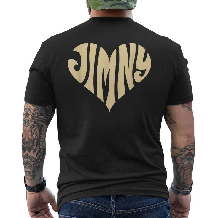 Cœur D'amour Rétrointage Pour Jimny Ivoire T-shirt imprimé au dos