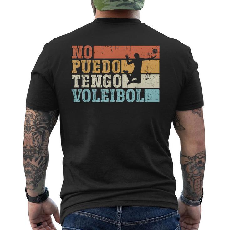 Divertido No Puedo Tengooleibol Jugador Deoleibol Camiseta Hombre Estampado Espalda
