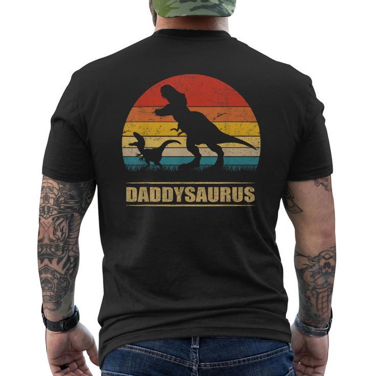 Drôle De Dinosaure Daddysaurus Fête Des Pères T-shirt imprimé au dos