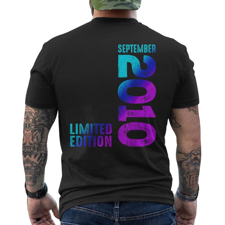 Eneptembre 2010 Depuis 2010Intage 2010 Naissance Rétro 2010 T-shirt imprimé au dos
