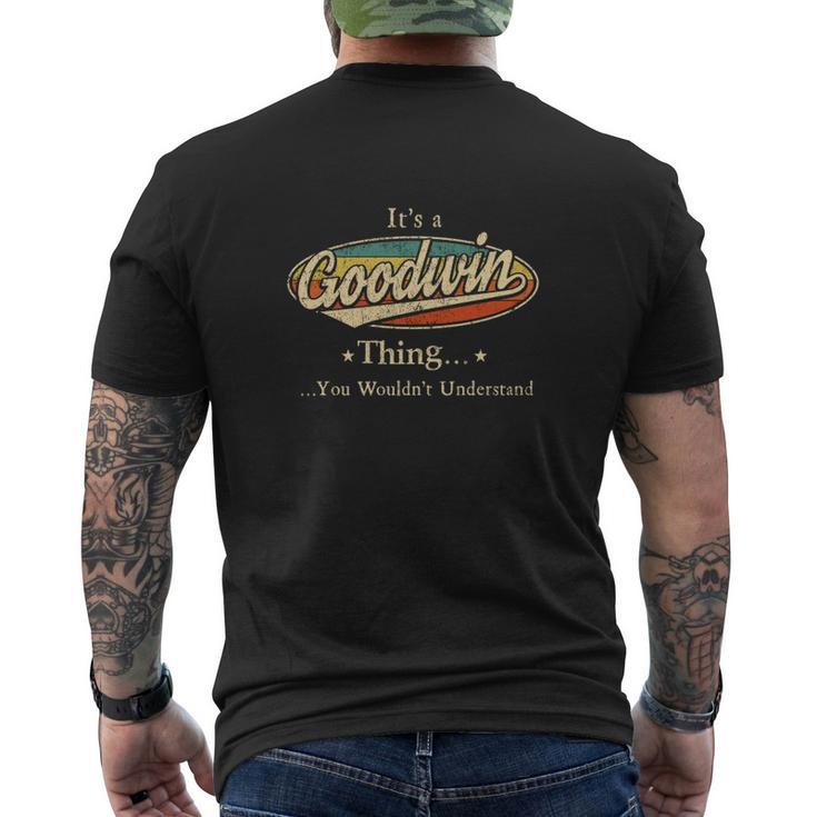 Goodwin Shirt The Perfect Name Men's T-shirt Back Print