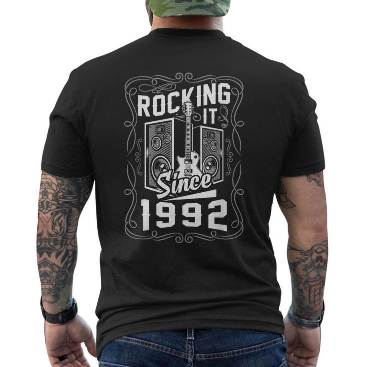 Hombre Guitarras Eléctricas Música Rock Guitarristas Nacidos 1992 Camiseta Hombre Estampado Espalda