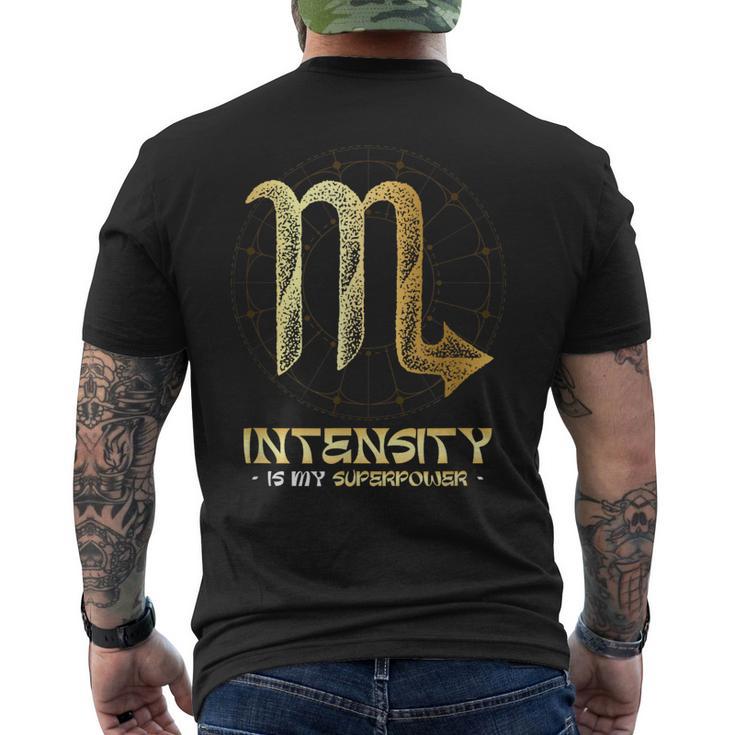 Horóscopo Del Zodiaco Escorpioigno Del Zodiaco Escorpio Camiseta Hombre Estampado Espalda