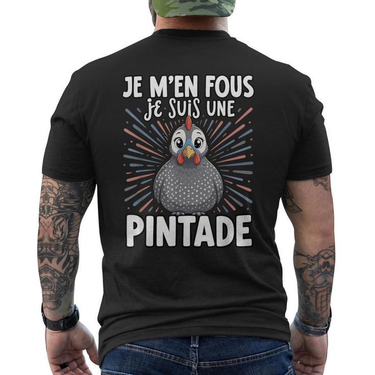 Je Fous Jeuis Une Pintade Pintade Doux T-shirt imprimé au dos