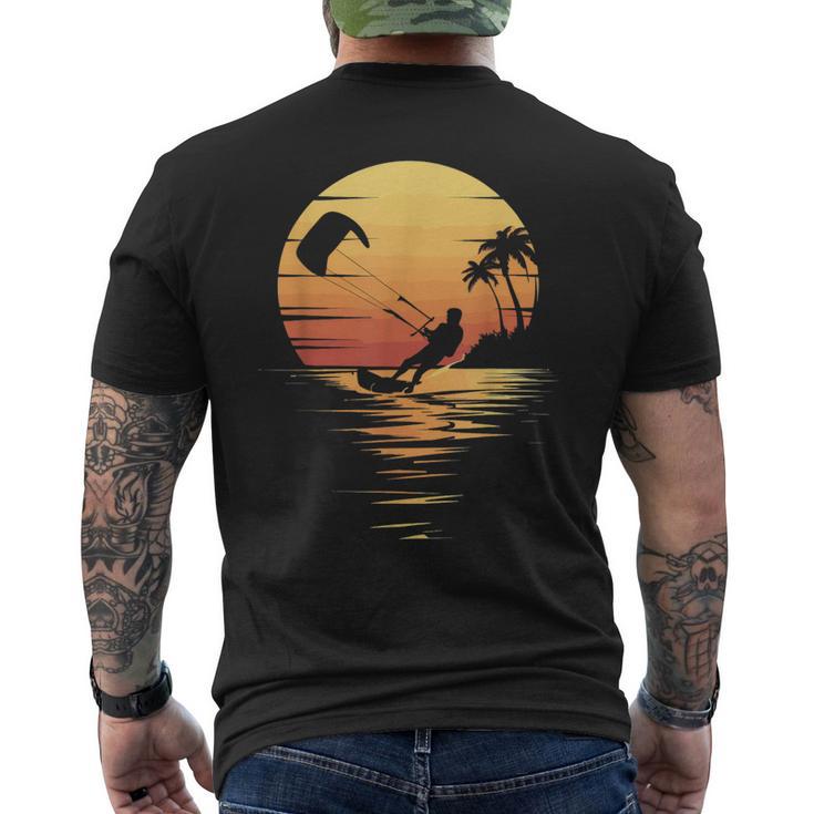 Kitesurfing Retro T-shirt imprimé au dos