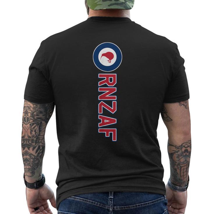 Kiwi Roundel De La Real Fuerza Aérea De Nueva Zelanda Rnzaf Camiseta Hombre Estampado Espalda