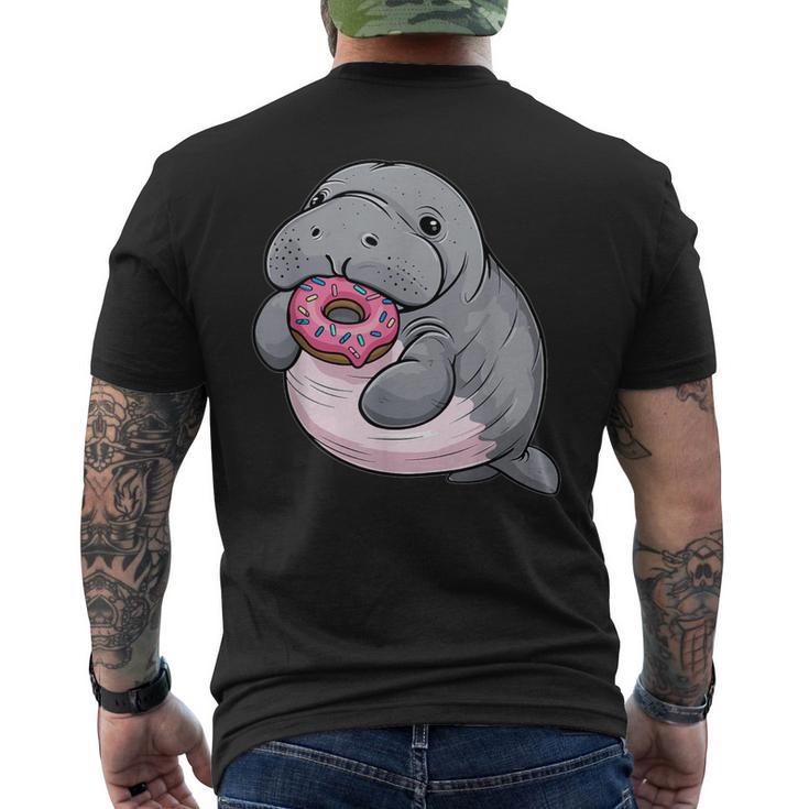 Lamantin Mignon En Forme De Beignet T-shirt imprimé au dos