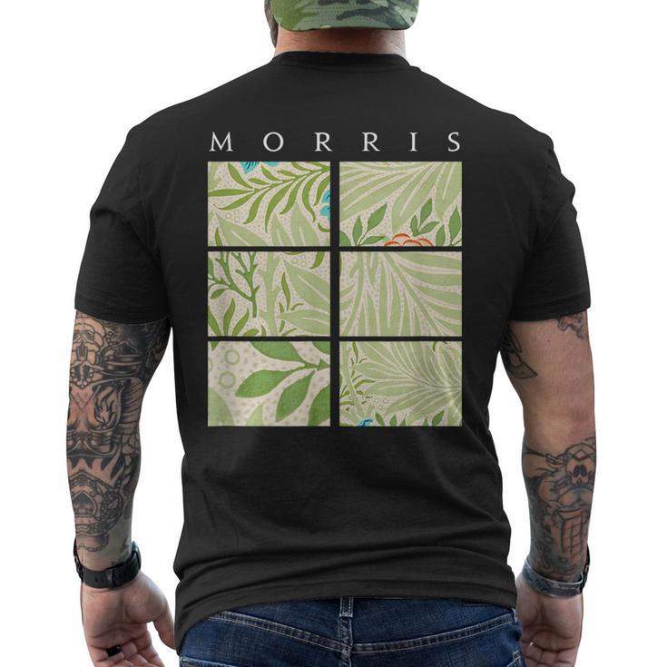 Larkspur William Morris Arts And Crafttyle Pattern T-shirt imprimé au dos