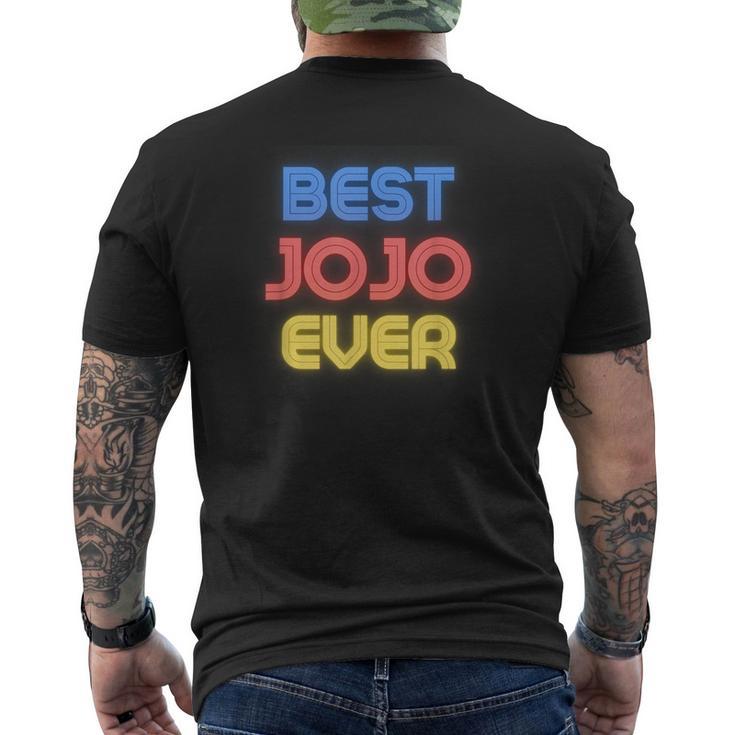Meilleur Jojo De Tous Les Temps Nom Drôle De Jojo Jojo T-shirt imprimé au dos