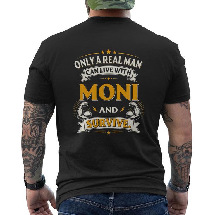 Moni Shirt The Perfect Name Men's T-shirt Back Print