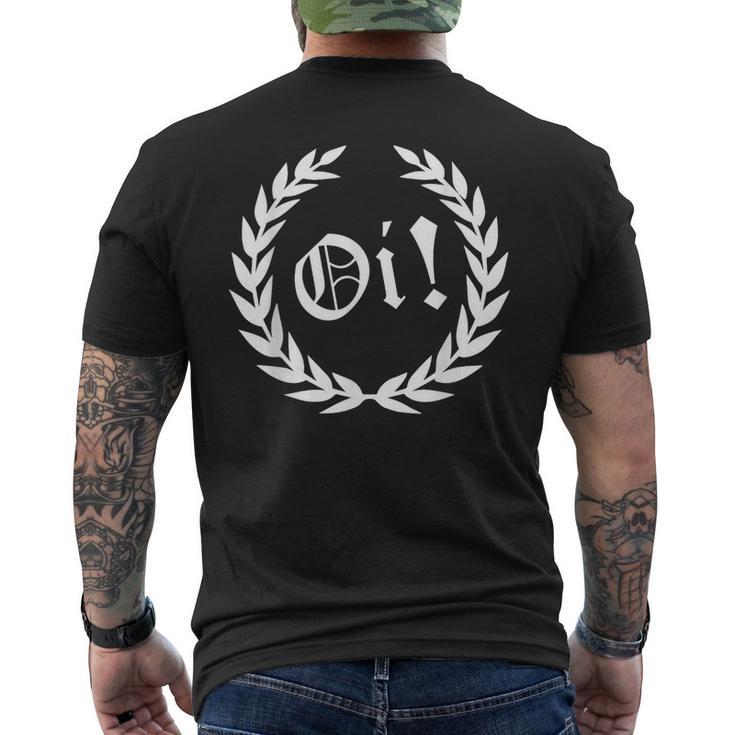 Oi Oi Oi -Kinheadska Punk Revolution T-shirt imprimé au dos