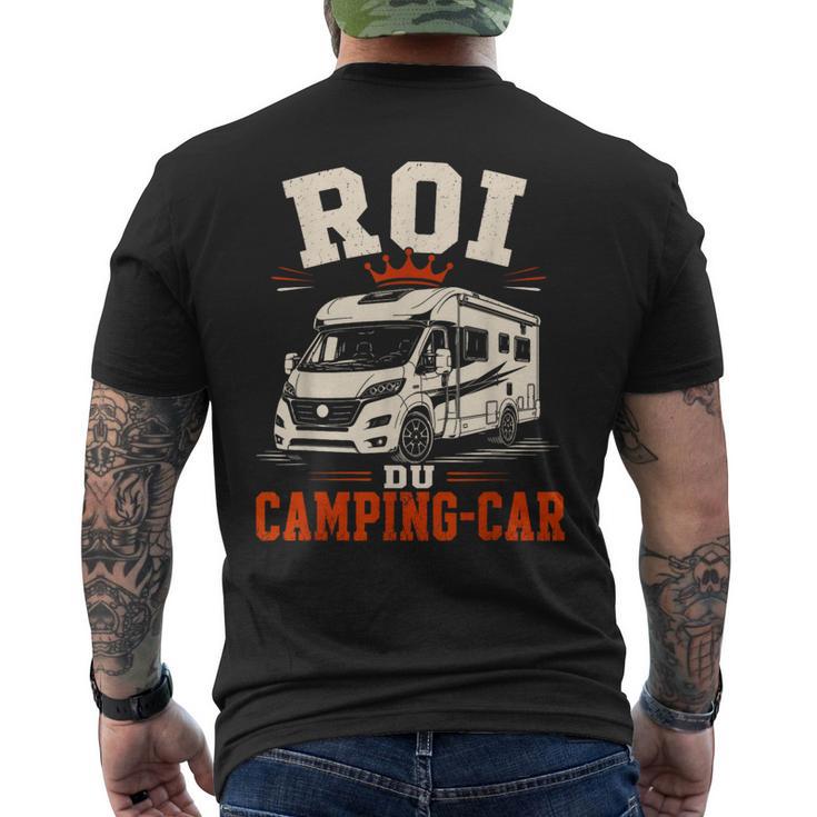 Roi Du Camping-Car Homme Camping-Cariste Humouroyage T-shirt imprimé au dos