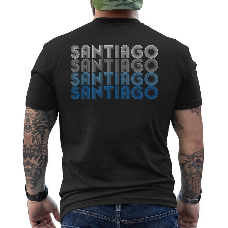 Santiago Regalo De Cumpleaños Para Niños Camiseta Hombre Estampado Espalda