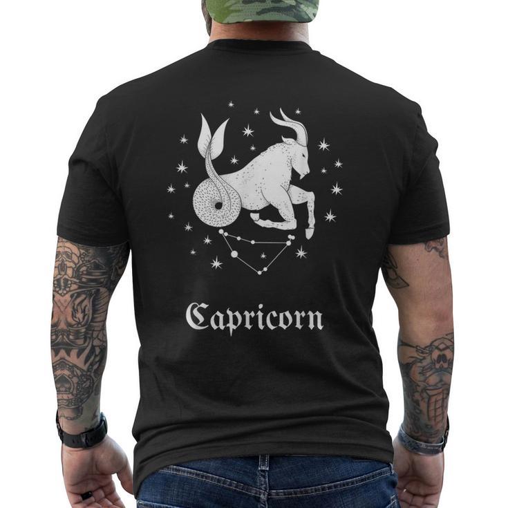 Signos Del Zodíaco Del Zodíaco Camiseta Hombre Estampado Espalda