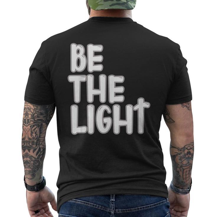 Soyez Le Chrétien De La Lumière T-shirt imprimé au dos