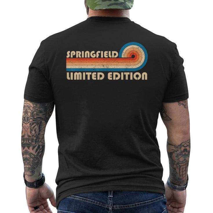 Springfield Retro 70S 80Sunsettripe T-shirt imprimé au dos