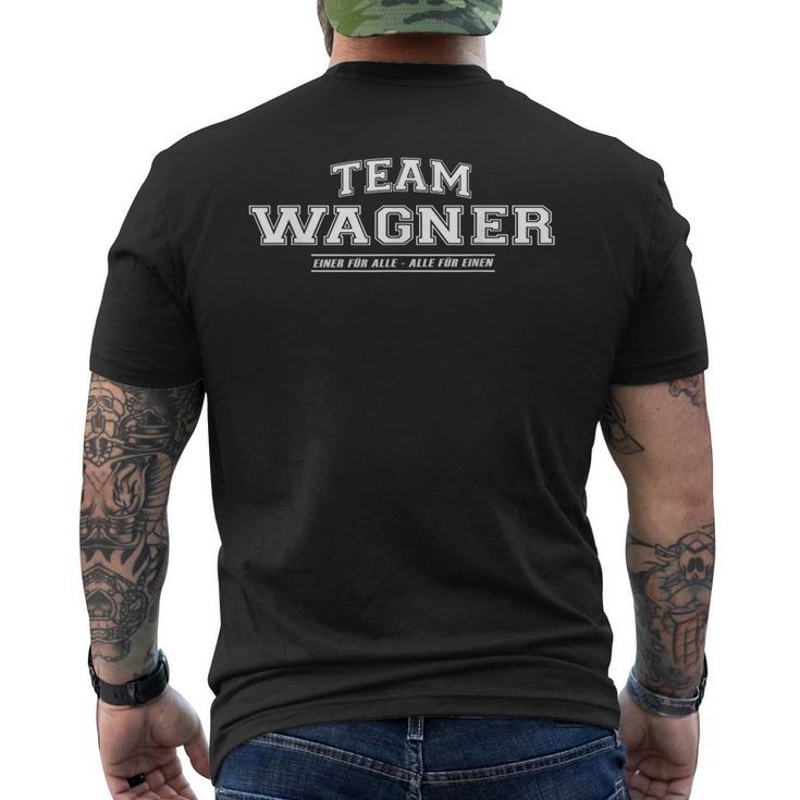 Stolze Familie Nachname Geschenk T-Shirt mit Rückendruck