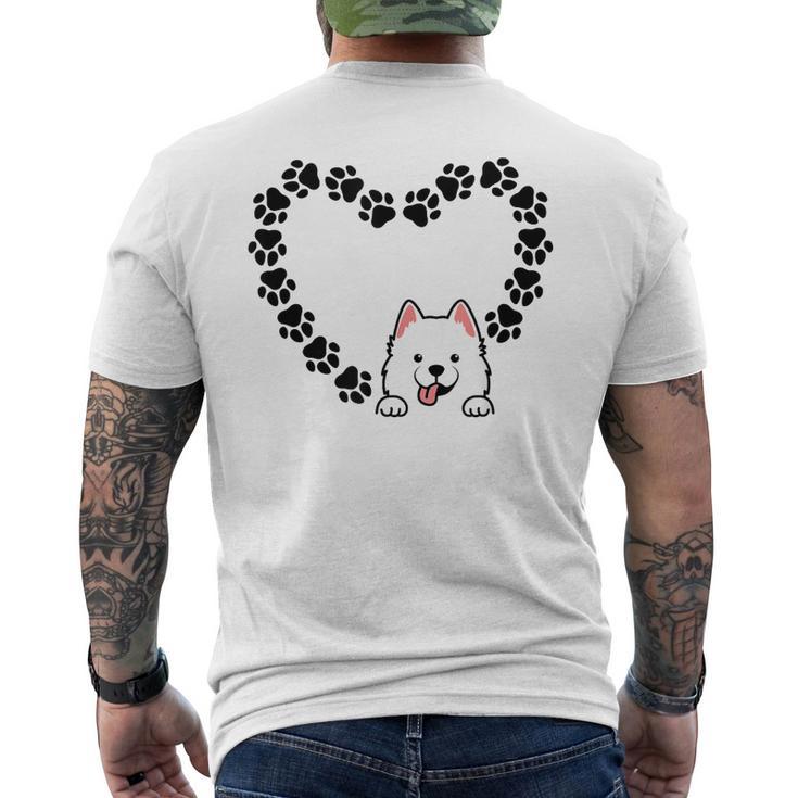 Cœuramoyède Drôle Propriétaire Deamoyède Amoureux Des Chiens T-shirt imprimé au dos