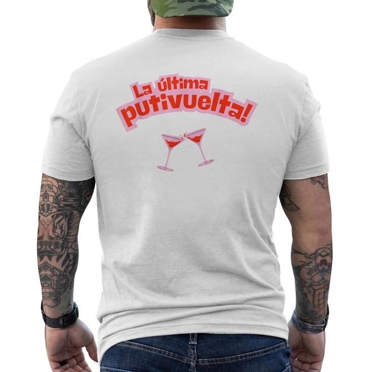 Despedida Deoltera Chicas Putivuelta Baile Alcohol Fiesta Camiseta Hombre Estampado Espalda