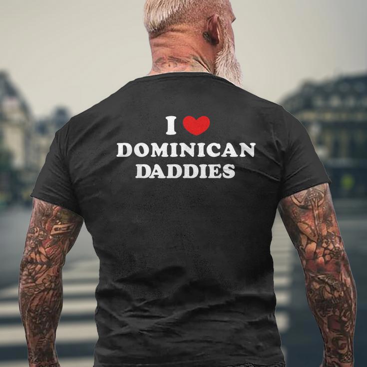 Amo I Papà Dominicani Amo I Papà Dominicani T-shirt da uomo con stampa posteriore Regalos para ancianos