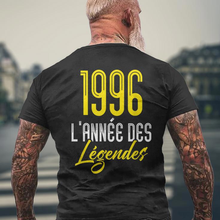 Cadeau Anniversaire Homme 1996 L'année Des Légendes T-shirt imprimé au dos Cadeaux pour les vieillards