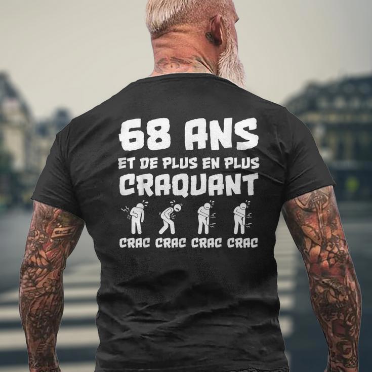 Cadeau Anniversaire Homme 68 Ans Humour Craquant Drôle T-shirt imprimé au dos Cadeaux pour les vieillards