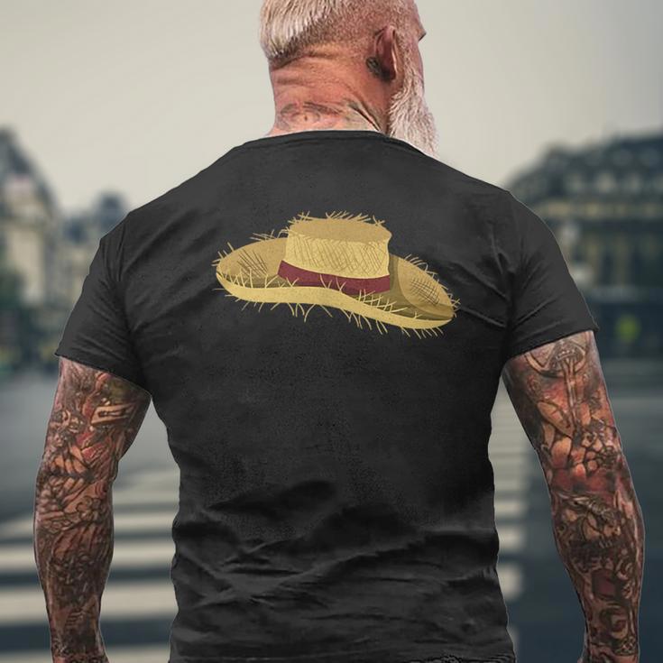Chapeau De Paille D'étéacances Naturel T-shirt imprimé au dos Cadeaux pour les vieillards