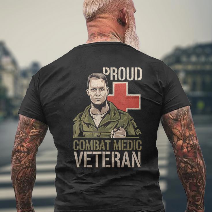 Combat Mediceteran —Tolzer Militärdienst T-Shirt mit Rückendruck Geschenke für alte Männer