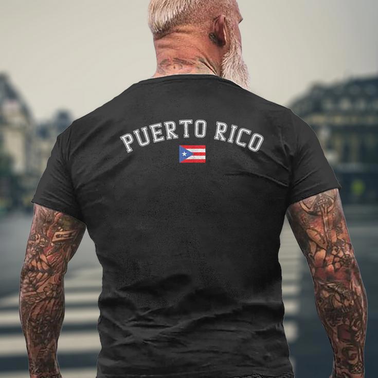 Drapeau De Porto Rico Puerto Rican T-shirt imprimé au dos Cadeaux pour les vieillards