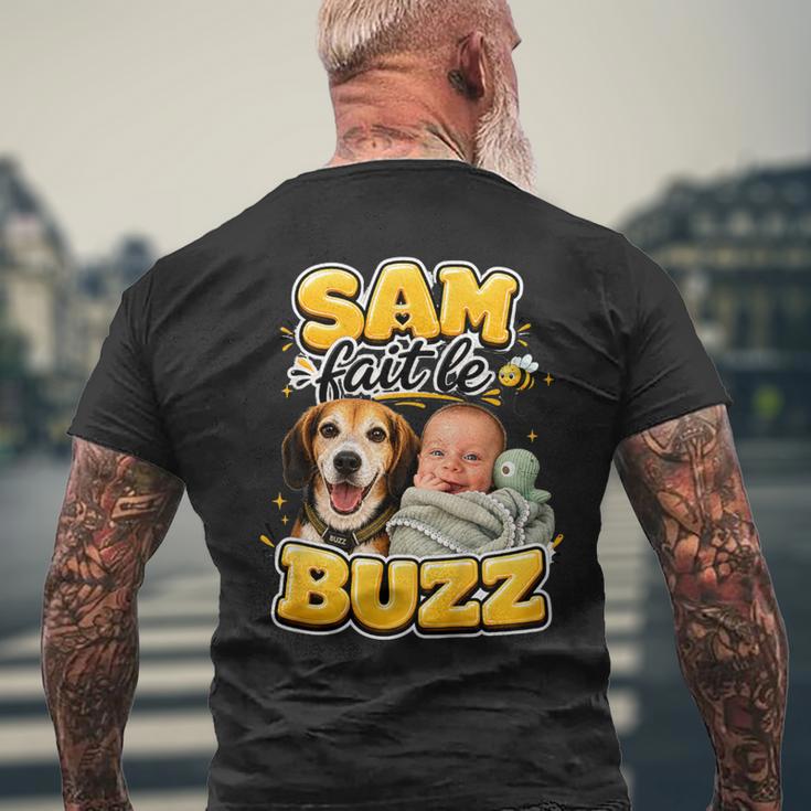 Enfantam Fait Le Buzz Avecon Beagle Et Dinosaure T-shirt imprimé au dos Cadeaux pour les vieillards