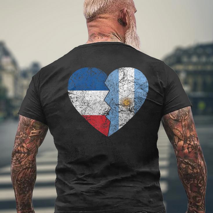 France Argentina Roots T-shirt imprimé au dos Cadeaux pour les vieillards